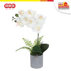 DBS ARTIFICIAL PLANT BF2012008 ORCHID 40CM