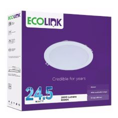 ECOLINK EDN200B LED20 24.5W DOWNLIGHT LED COOL WHITE