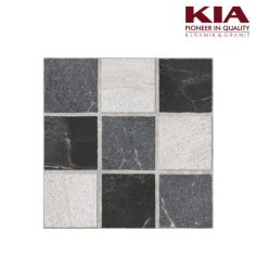 KIA CERAMIC 50X50 FT SHUFFLE STONE GREY HD KW1