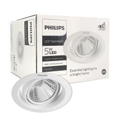 PHILIPS DOWNL 59775 POMERON 070 5W 40K WH RECESSED LED