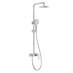 WASSER BRASS ESS-V225 RAIN SHOWER COLUMN WITH SHOWER MIXER SET