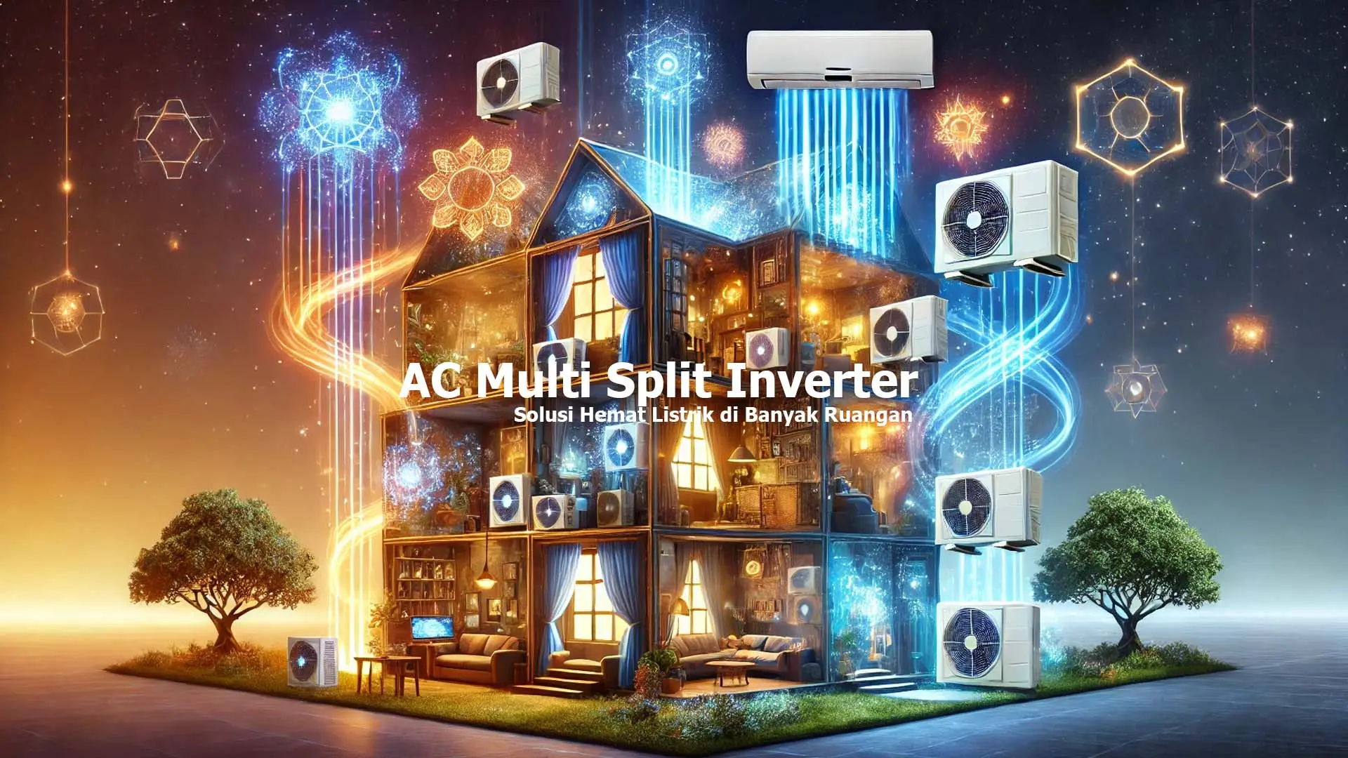 AC Multi Split Inverter: Solusi Hemat Listrik di Banyak Ruangan