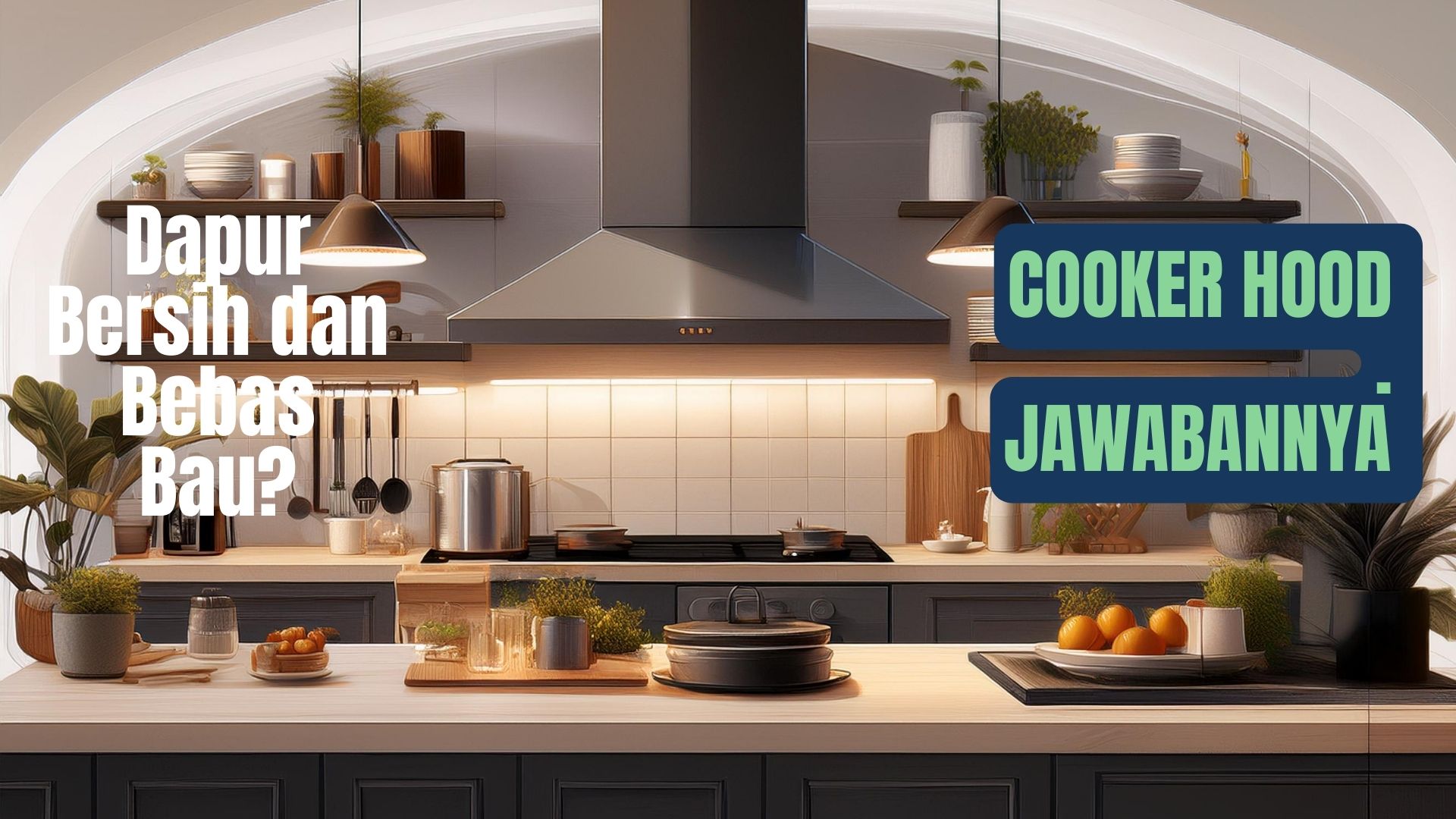 Dapur Sehat dan Bebas Bau? Cooker Hood Jawabannya!