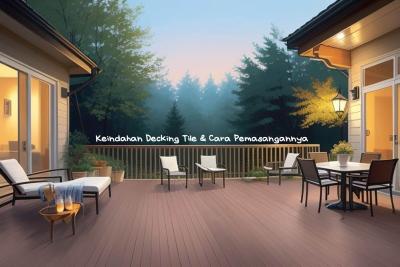 Keindahan Decking Tile & Cara Pemasangannya: Membuat Ruang Eksterior Anda Lebih Indah